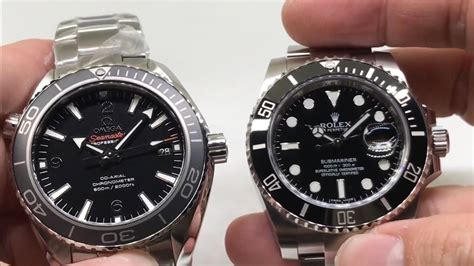 omega seamaster planet ocean 600m vs rolex submariner|Omega Seamaster 300 diver review.